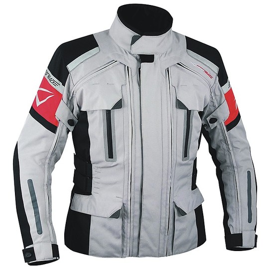 Tissu de veste de moto A-Pro Evo 4 Seasons Turatek Grey