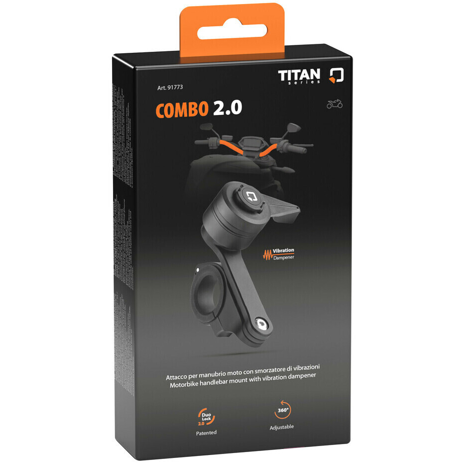 Titan Combo 2.0 Heavy Duty Handlebar Mount