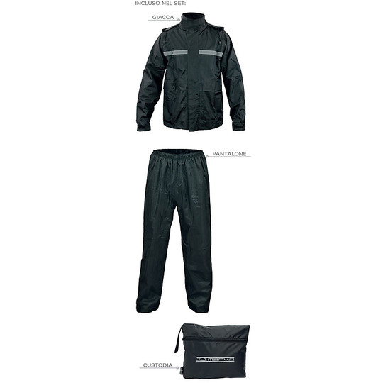 TJ Marvin Casual E39 Casual Trouser Suit With Black Hood