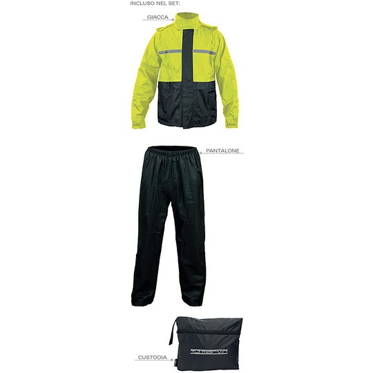TJ Marvin E39 Casual Motorcycle Suit With High Visibility Hood