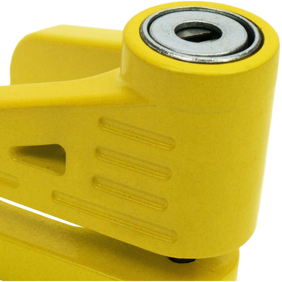 TJ Marvin Z01 Yellow Anti-theft Motorcycle Disc Lock 10mm alloy pin