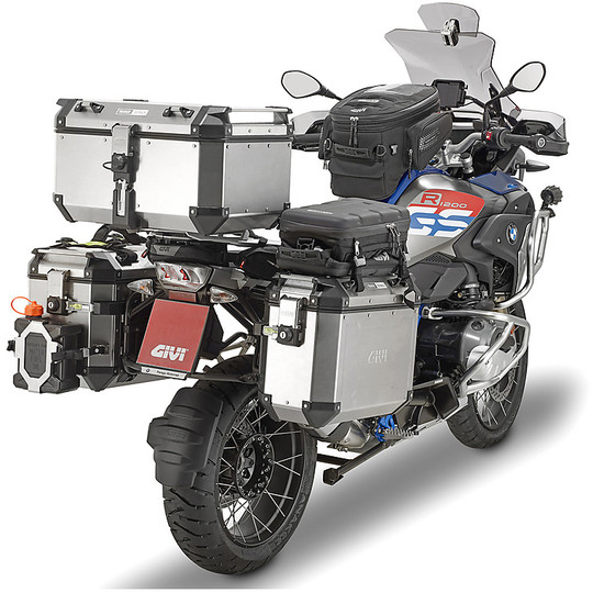 Top Case Monokey Moto Givi Top Gehäuse OBKN58A TREKKER OUTBACK 58 Liter Aluminium