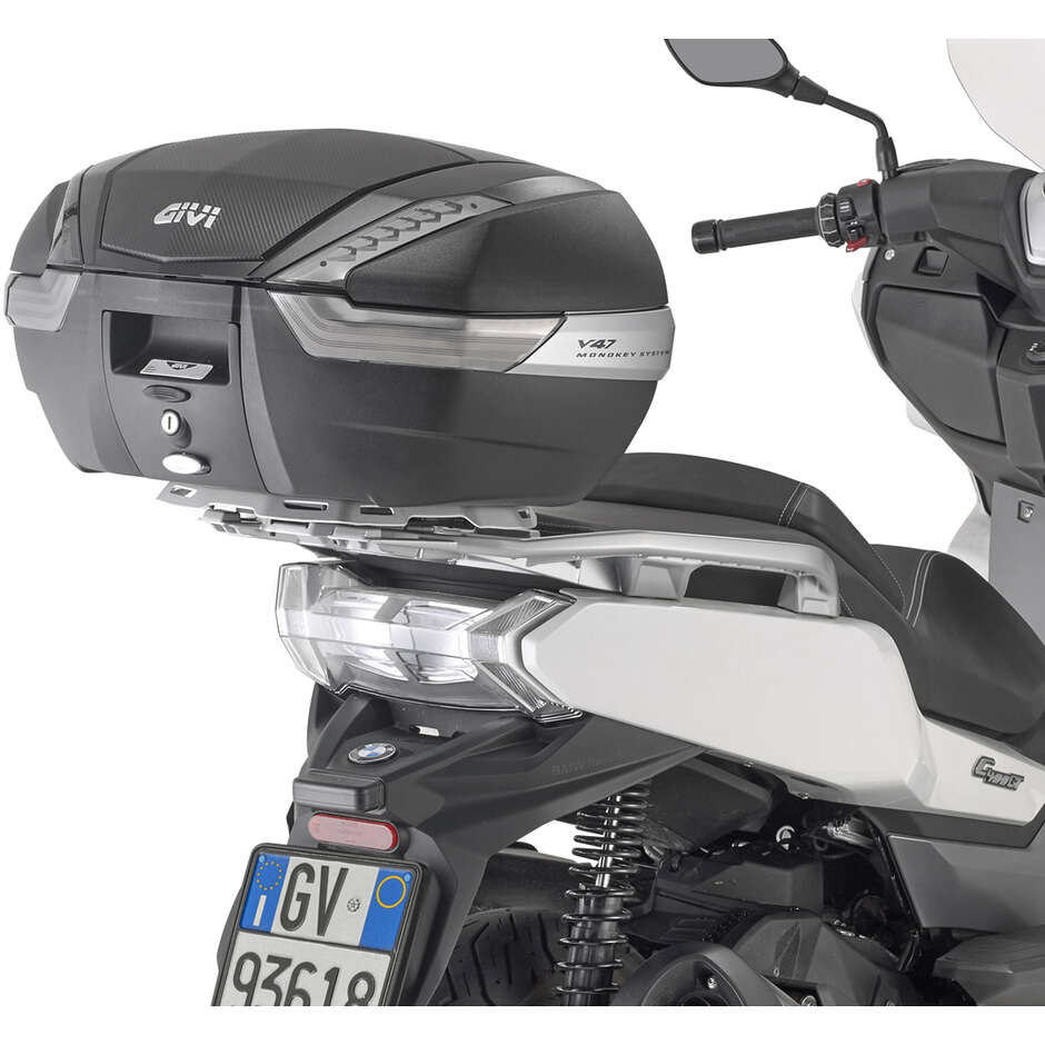 Top Case Monokey Moto Givi V47NN Top Case with Smoked Retrofit Carbon Look Insert