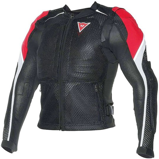 Total Protection Dainese Moto Sport-Schutz Schwarz Rot Weiß