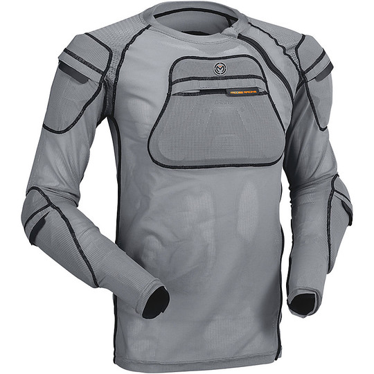 Total Protection Motorcycle Network Moose Racing XC1 Body Armor Gris