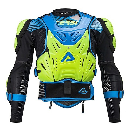 Total Protection to Acerbis Motorcycle Cosmo Body Armor 2.0 Level 2 Yellow Fluo