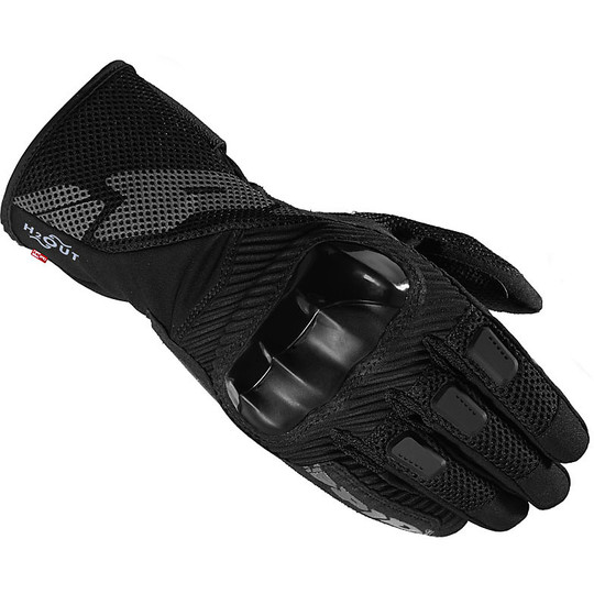 Touring H2Out Spidi Fabric Gloves RAINSHIELD Black