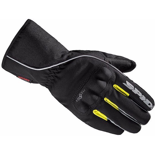 Touring H2Out Spidi Fabric Gloves WNT-2 Black Gray