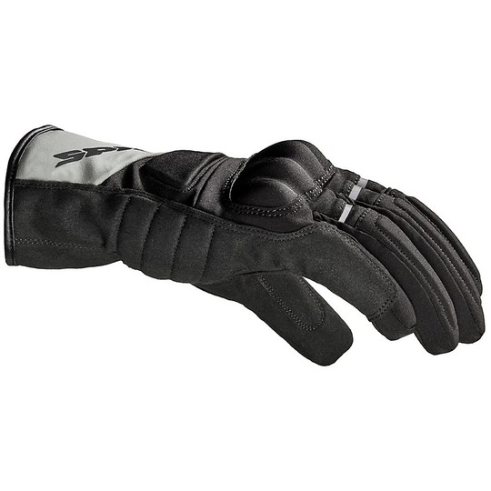 Touring H2Out Spidi Fabric Motorcycle Gloves MISTRAL Black Gray