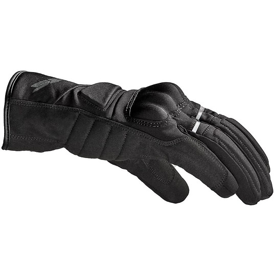 Touring H2Out Spidi Fabric Motorcycle Gloves MISTRAL Black