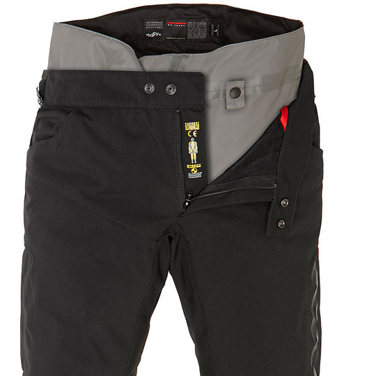 Touring H2Out Spidi Fabric Motorcycle Pants THUNDER Black Yellow