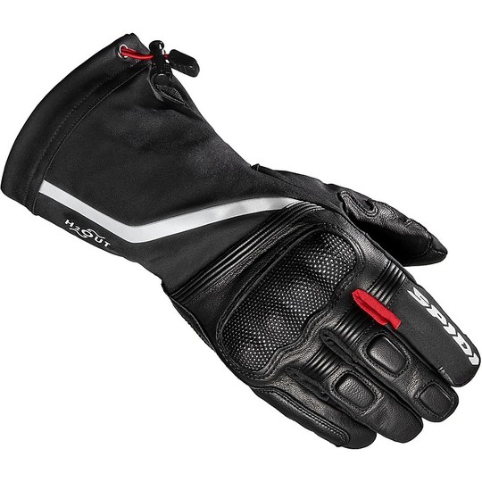 Touring H2Out Spidi Leather Gloves NK-6 Black