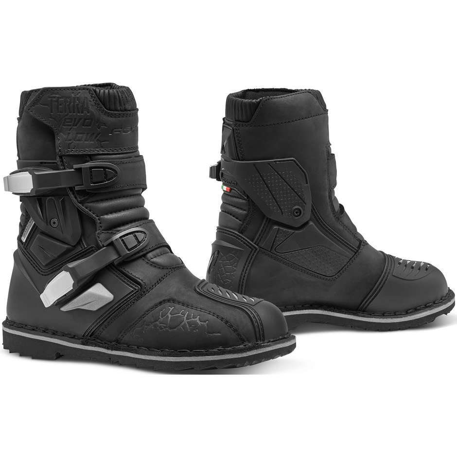 Touring Low Motorcycle Boots TERRA EVO LOW Form Black
