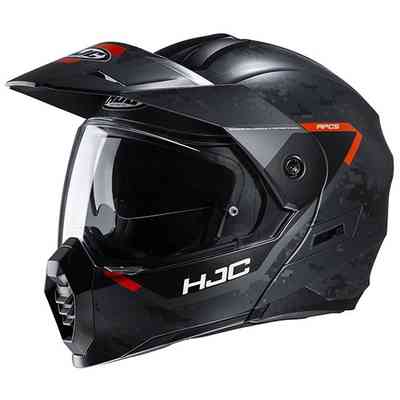 HJC TR-1 Tholos MC5SF Full Face Motorcycle Helmet Black/Grey S Small 