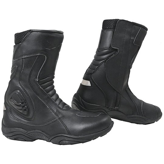 Touring Motorcycle Boots Waterproof American-Pro MONSON Black