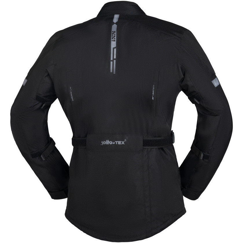 Touring Motorcycle Jacket In Ixs Evans-ST 2.0 Black Fabric