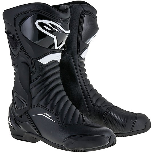 Tourism Motorcycle Boots Alpinestars SMX-6 v2 Drystar Black