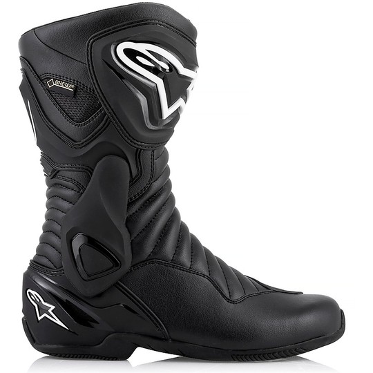 Tourism Motorcycle Boots Alpinestars SMX-6 v2 Gore-Tex Black