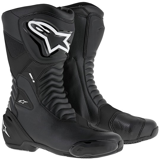 Tourism Motorcycle Boots Alpinestars SMX S Black