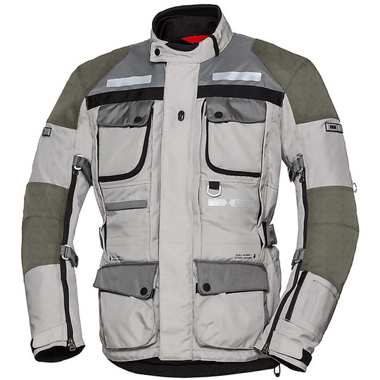 Tournament Jacket LT Moto Fabric 4 Seasons IXS Montevideo Air 2 Gray