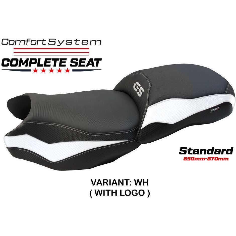 TPZ Italia complete seat, BMW specific, for the R 1250 GS, Paphos model, Comfort System - Standard