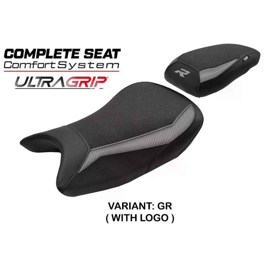 TPZ Italia complete seat, BMW specific, for the S 1000 R 2021-2025, Bexley Ultragrip Comfort System model.