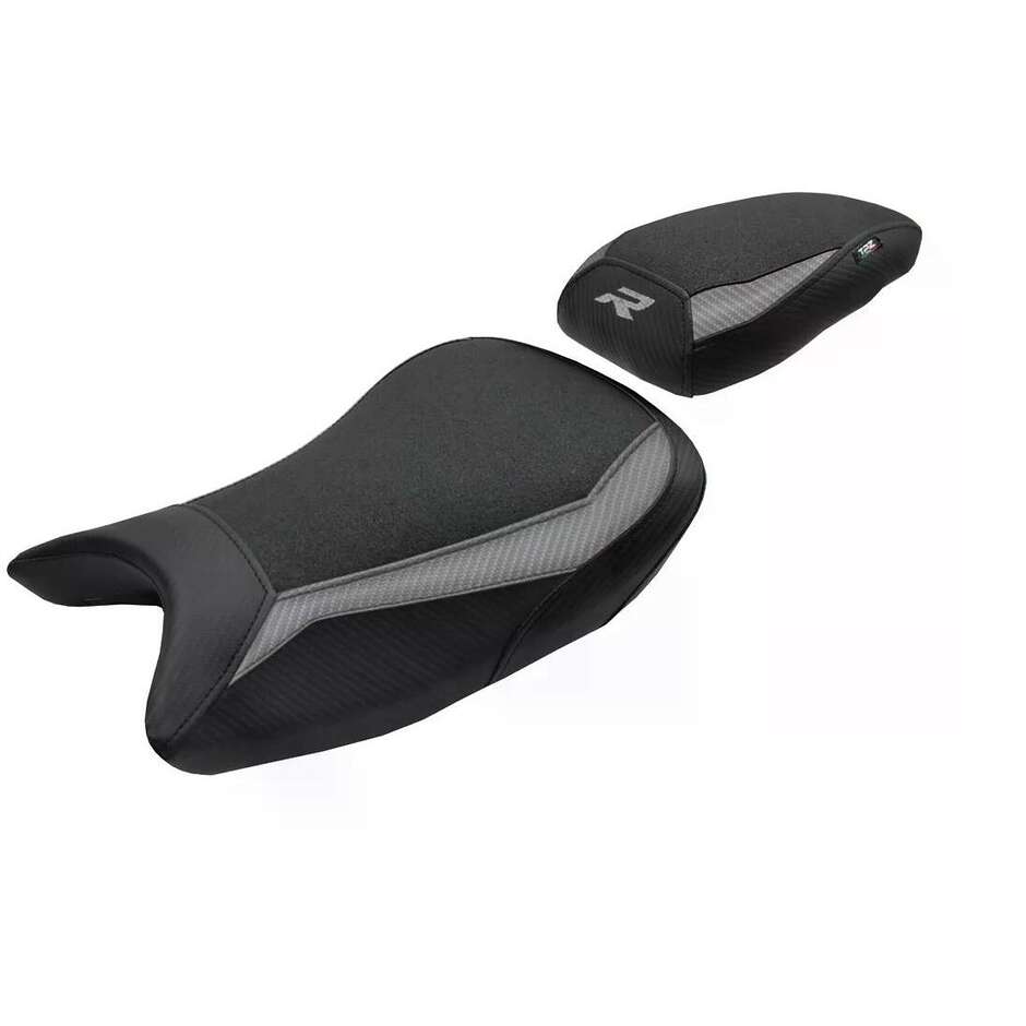 TPZ Italia complete seat, BMW specific, for the S 1000 R 2021-2025, Bexley Ultragrip Comfort System model.