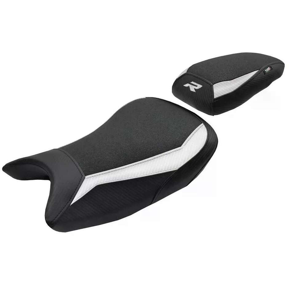 TPZ Italia complete seat, BMW specific, for the S 1000 R 2021-2025, Bexley Ultragrip Comfort System model.