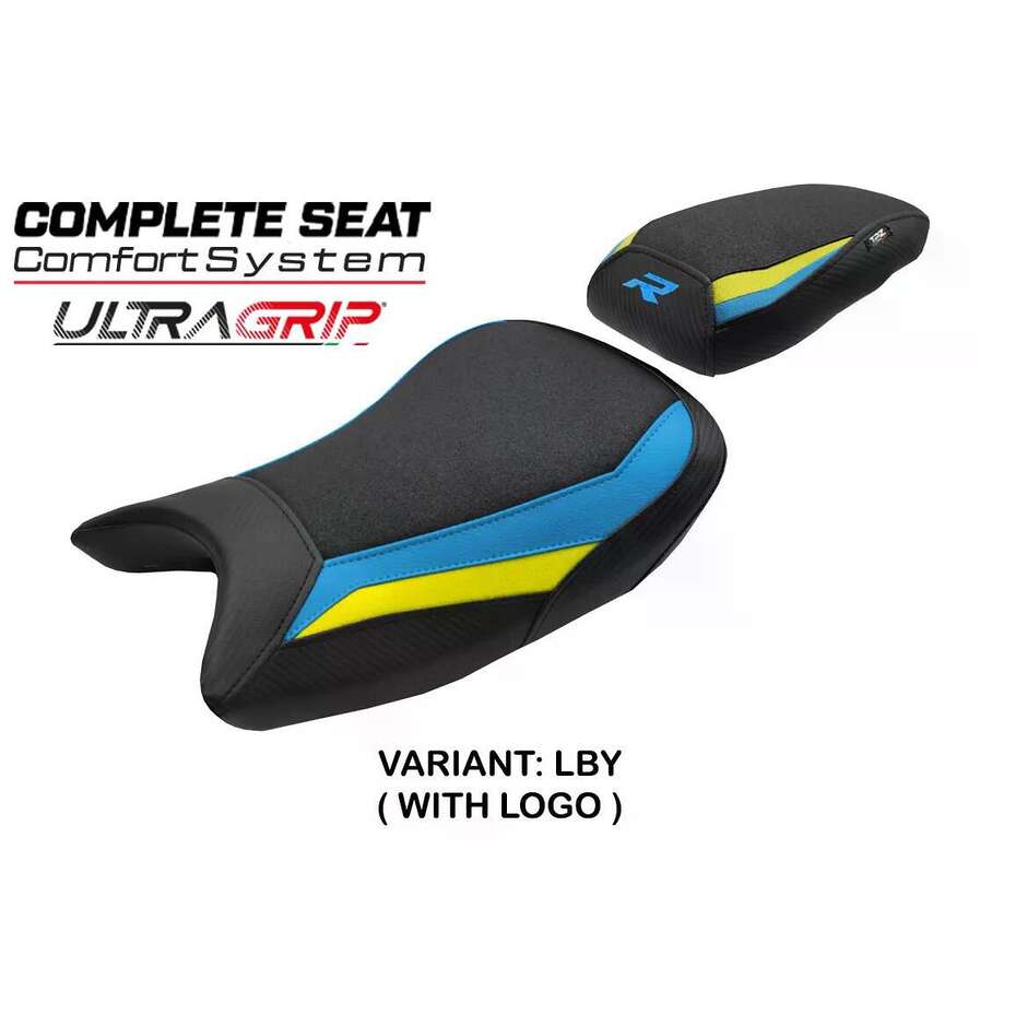 TPZ Italia complete seat, BMW specific, for the S 1000 R 2021-2025, Bexley Ultragrip Comfort System model.