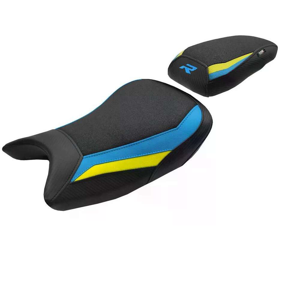 TPZ Italia complete seat, BMW specific, for the S 1000 R 2021-2025, Bexley Ultragrip Comfort System model.