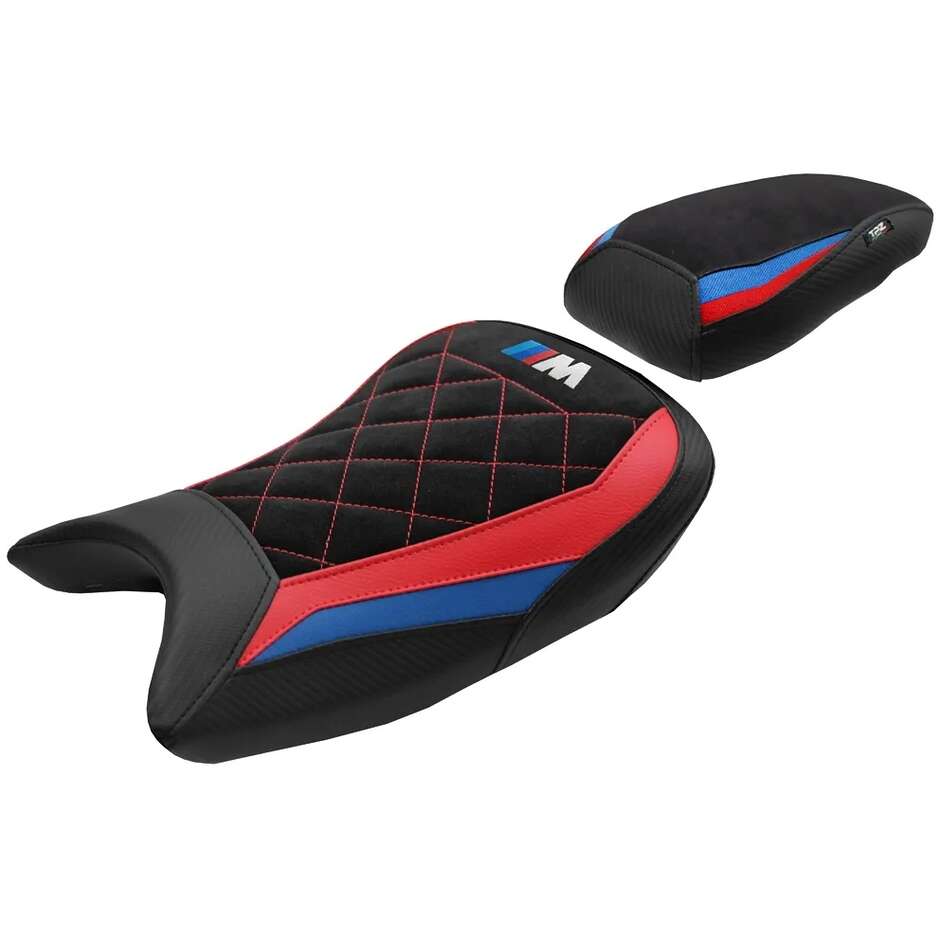 TPZ Italia Complete Seat Specific for BMW S 1000 R 2021-2025 Model Bexley Velvet Lowered