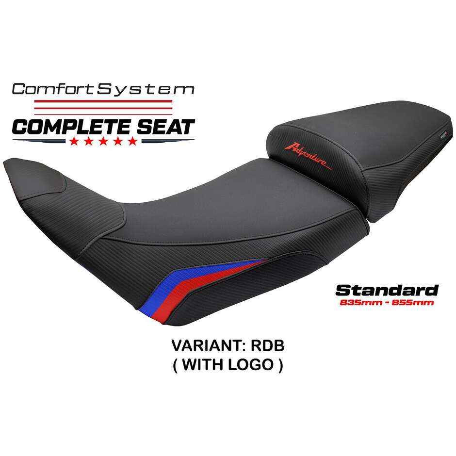 TPZ Italia Complete Seat Specific for HonPer Africa Twin 1100 2020-2025 Model Asmara Comfort System - Standard