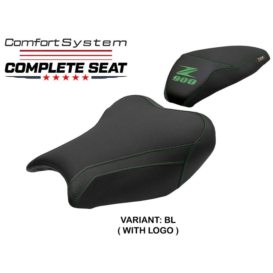 TPZ Italia Complete Seat Specific for Kawasaki Z 900 2017-2024 Model Liaka Complete Comfort Seat - Standard