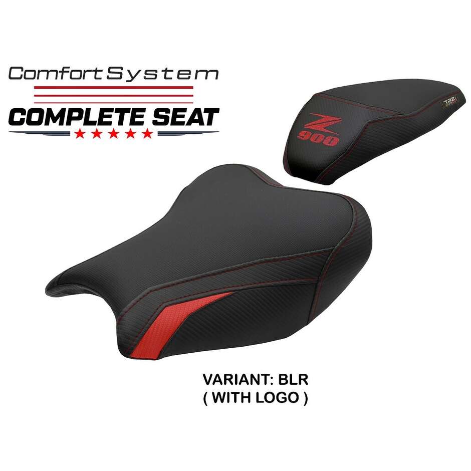 TPZ Italia Complete Seat Specific for Kawasaki Z 900 2017-2024 Model Liaka Complete Comfort Seat - Standard