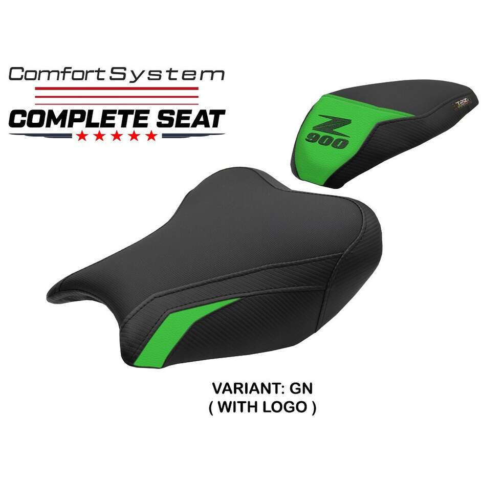TPZ Italia Complete Seat Specific for Kawasaki Z 900 2017-2024 Model Liaka Complete Comfort Seat - Standard