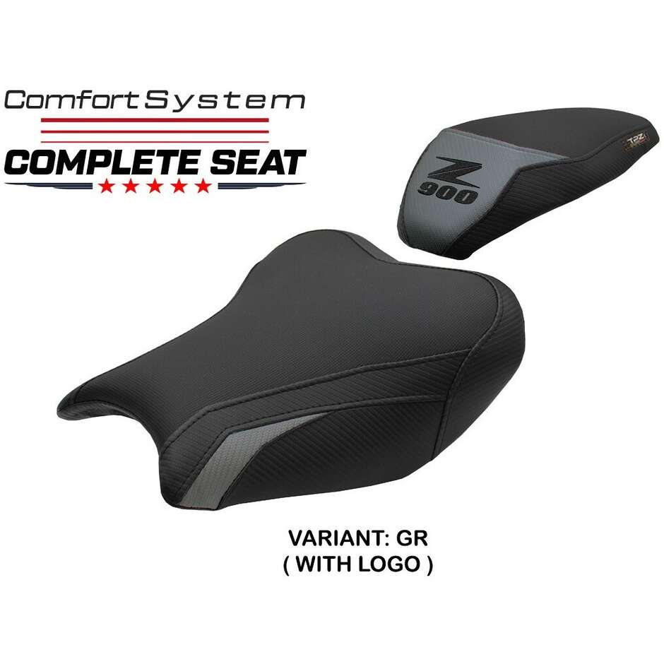 TPZ Italia Complete Seat Specific for Kawasaki Z 900 2017-2024 Model Liaka Complete Comfort Seat - Standard