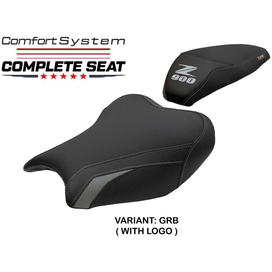 TPZ Italia Complete Seat Specific for Kawasaki Z 900 2017-2024 Model Liaka Complete Comfort Seat - Standard