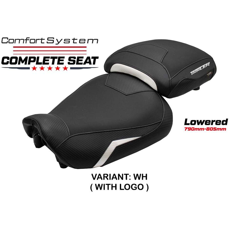 TPZ Italia Complete Seat Specific for Yamaha Tracer 9 / 9 GT 2021-2024 Model Naha Complete Comfort Seat - Lowered