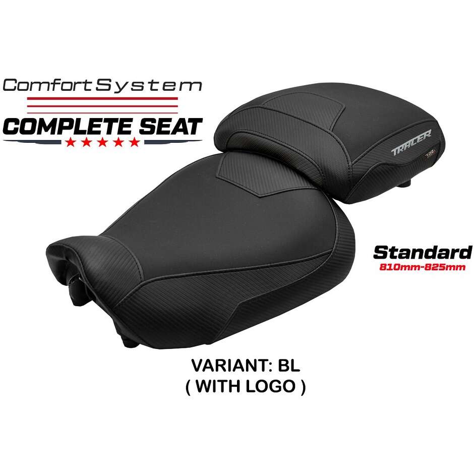 TPZ Italia Complete Seat Specific for Yamaha Tracer 9 / 9 GT 2021-2024 Model Naha Complete Comfort Seat - Standard