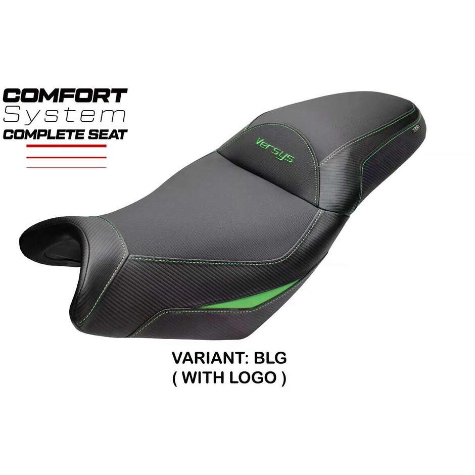 TPZ Italia Complete Seat Specific KawPer asaki Versys 650 2007-2025 Model Gojo Complete Comfort Seat