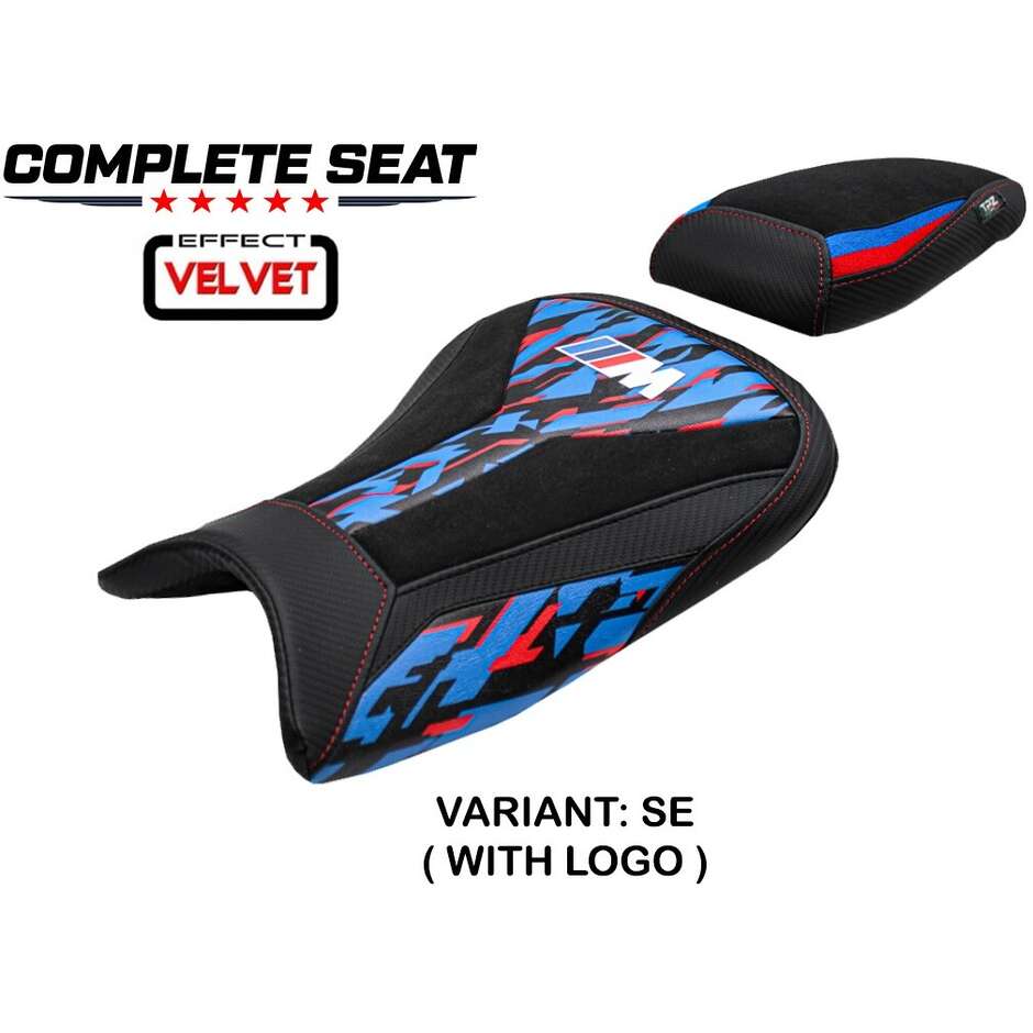 TPZ Italia Complete Seat Specific to BMW for the S 1000 RR 2019-2025, Varel Velvet Special Edition Model