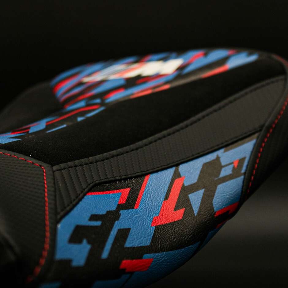 TPZ Italia Complete Seat Specific to BMW for the S 1000 RR 2019-2025, Varel Velvet Special Edition Model