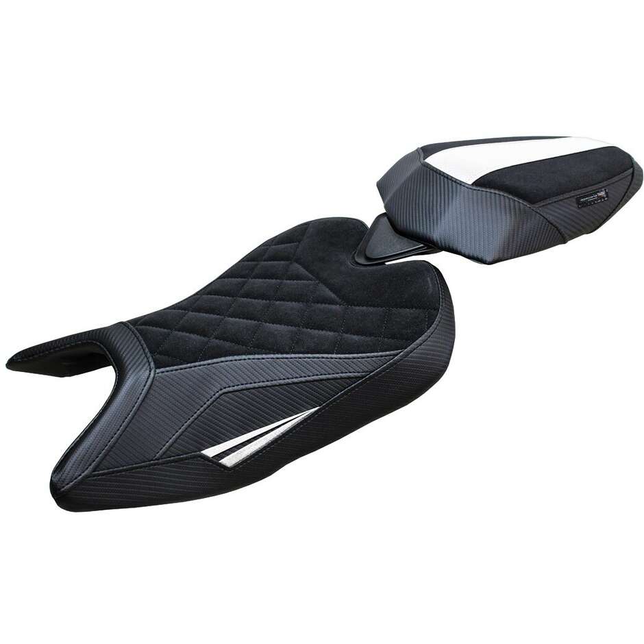 TPZ Italia Seat Cover Specific for Aprilia RS 457 2023-2025 Model Bezz Velvet Special Edition