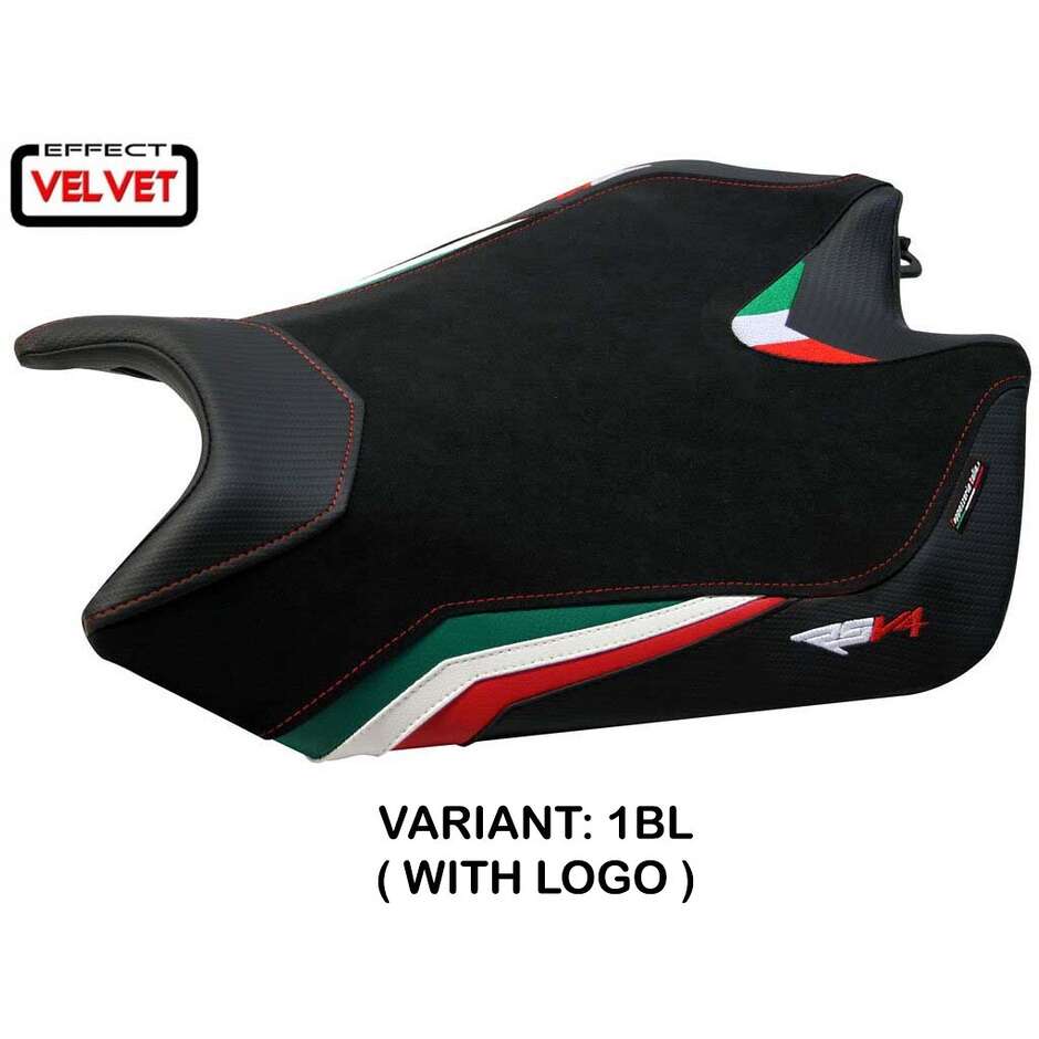 TPZ Italia Seat Cover Specific for Aprilia RSV4 2009-2020 Model Torino Velvet