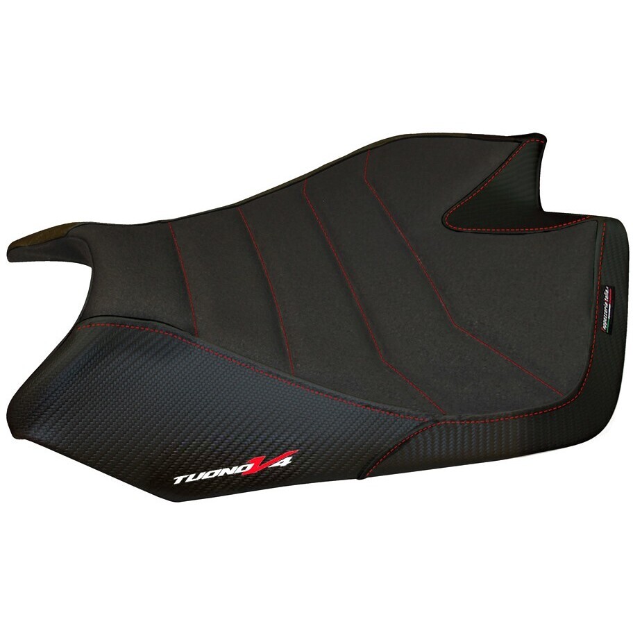 TPZ Italia Seat Cover Specific for Aprilia Tuono V4 2011-2020 Model Tanami Ultragrip
