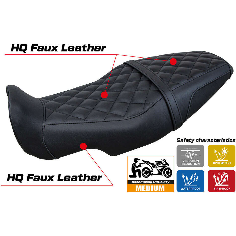 TPZ Italia Seat Cover Specific for Benelli Leoncino 800 2022-2025 Sydney Model