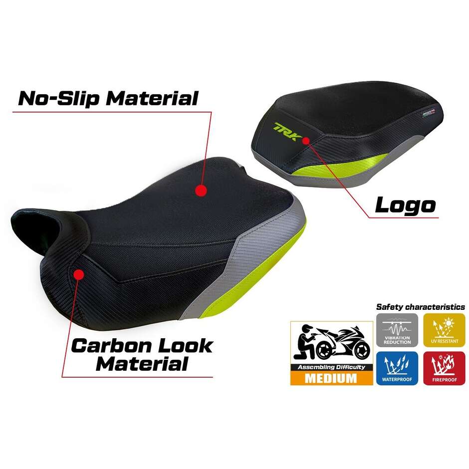 TPZ Italia Seat Cover Specific for Benelli TRK 702 2023-2025 Taisha Model