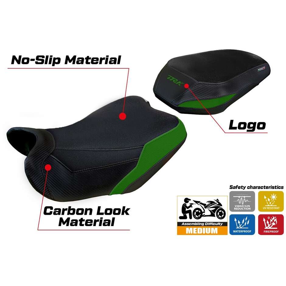 TPZ Italia Seat Cover Specific for Benelli TRK 702 2023-2025 Taisha Model