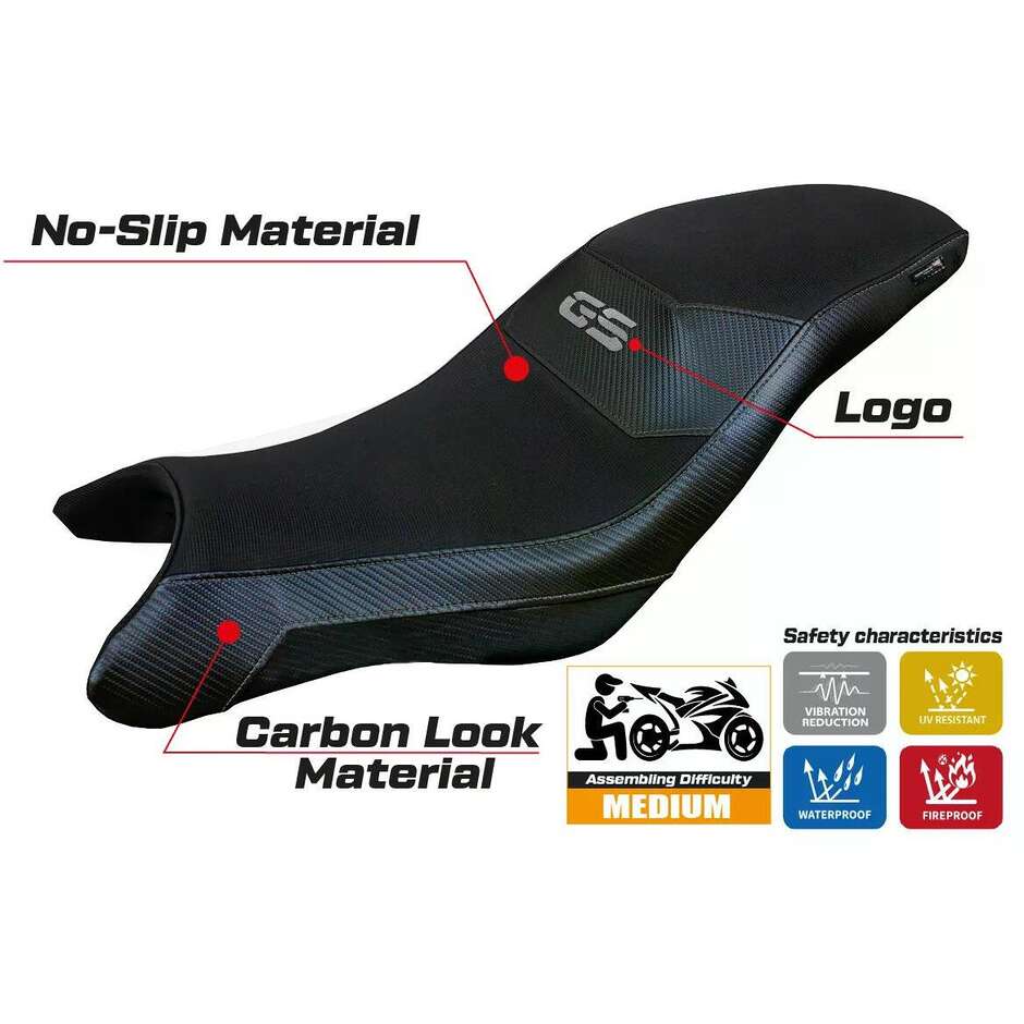TPZ Italia Seat Cover Specific for BMW G 310 GS 2017-2025 Thiva Model