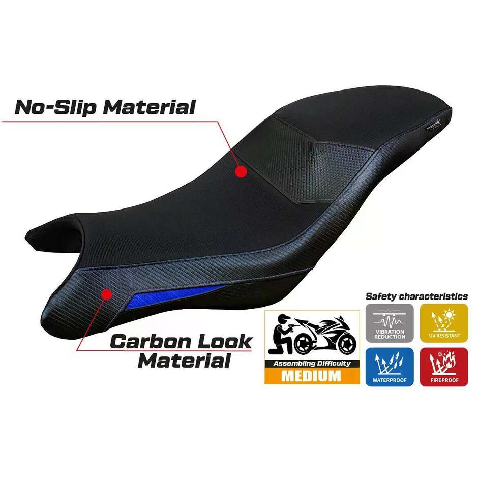 TPZ Italia Seat Cover Specific for BMW G 310 GS 2017-2025 Thiva Model